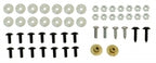 Fastener Kit Soft Top Convertible Top Weatherstrip-50 Pieces-68-75