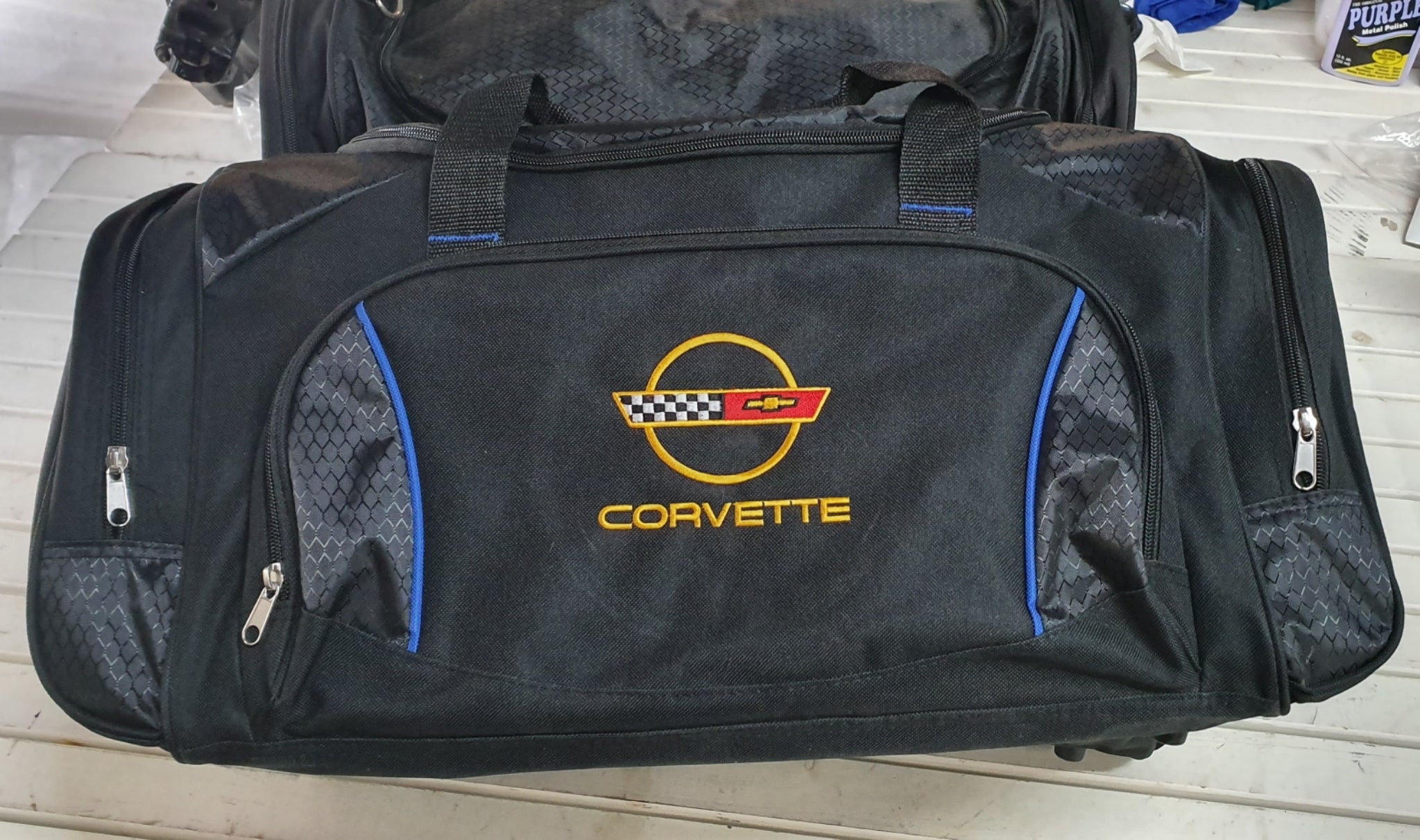 High Quality Corvette Travel Bag With C4 Logo -600 L X 260 W X 280 H