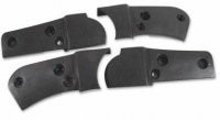 Cover Set Seat Hinge Black-4 Pieces-78-82