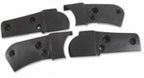 Cover Set Seat Hinge Black-4 Pieces-78-82