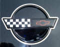 Emblem Trim Ring Front And Rear Polished Usa Made-2 Pieces-91-96