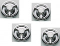 Cap Set Wheel Center Base With Straight Ear Spinner For Rally Wheels-4 Pieces-67-82