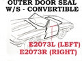 Weatherstrip Outer Door Seal Convertible Usa Left-64-67