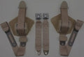 Seat Belt Set Single Retractor Starburst Buckle-84-96