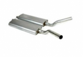 Muffler Stainless Steel Oval-2 Inch Pair-56-62