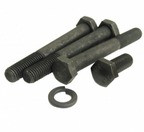 Bolt Kit Rear Leaf Spring Anchor Stock Length With Washers-6 Pieces-80-82