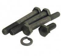 Bolt Kit Rear Leaf Spring Anchor Stock Length With Washers-6 Pieces-80-82