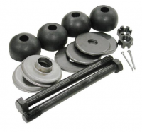 Mount Kit Rear Spring Rubber Original Style Bolts-16 Pieces-63-82