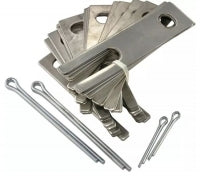 Shim Kit Rear Alignment Stainless Steel Original Style-22 Pieces Import-63-69
