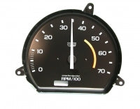 Tachometer Assembly With 5300 Rpm Red Line L 82-Electronic-82