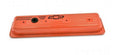 Chev 350 Vortec Centre Bolt Rocker Covers Orange Bowtie