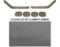 Blackout Kit Front And Rear Carbon Fiber-91-96