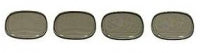 Blackout Kit Rear Carbon Fiber-91-96