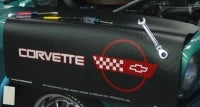 Cover Fender With C4 Logo Black-84-96