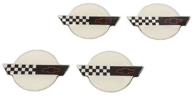 Emblem Set Wheel Center Cap-3D Domed Set Of 4-91-96