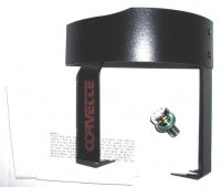 Pulley Shield Air Conditioning Black Matte-85-87