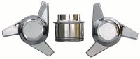 Spinner Kit Swept Ear-4 Spinners-2 Left And 2 Right-4 Adaptors Mounting Kit And Instructions-84-87
