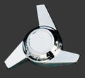 Spinner Swept Ear Chrome Rim Thread Left-68-87