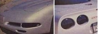 Blackout Light Kit Front And Rear Smoke Gray-97-04