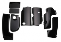 Cover Set Engine Compartment Carbon Fiber Rk Sport-8 Pieces-97-98