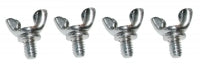 Wing Nut Set Ignition Shield Chrome-4 Piece-56-82