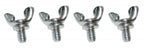 Wing Nut Set Ignition Shield Chrome-4 Piece-56-82
