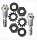 Nozzle Kit Windshield Washer-2 Nozzles-2 Gaskets-2 Nuts-2 Washers Correct-63-67