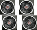 Wheel Set Aluminum Bolt On Complete With Center Cap-67