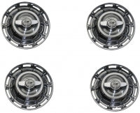 Hubcap Set With Spinners And Hardware-4 Pieces-59-62