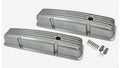 Cover Valve Finned Polished Aluminum Small Block With Holes Pair-58-86