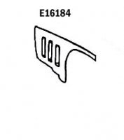 Fender Press Molded Gray Right Hand-65-66