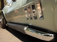 Exhaust System Side Aluminized Pipes-2.5 Inch Big Block-427-Factory Covers-68-69