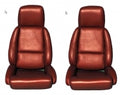 Cover Seat-100% Leather Mounted On Foam Standard With Perforations-84-88