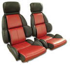 Cover Set Seat Mounted On Foam Stardard Seat Leather Two Tone-84-88