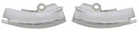 Molding Windshield Header Corner Import Driver Quality Pair-69-76