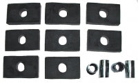 Cushion And Spacer Set Bumper Mounting Front And Rear-58-60