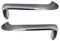 Bumper Front Imported Chrome Pair-63-67