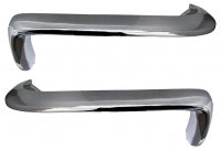 Bumper Front Imported Chrome Pair-63-67