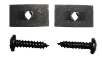 Screw And Nut Set Headlamp Switch Mounting-2 Each-63-67