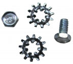Screw And Lock Washer Set Headlamp Motor Bracket Ground P Headmark-2 Each-63-67