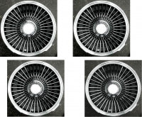Wheel Set Aluminum Bolt On Center Bowtie Cap Not Included-67