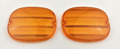 Lens Tail Light Amber Pair 1991-1996 Australian Compliance