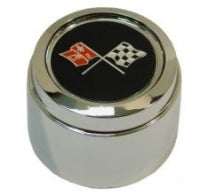 Cap Center Aluminum Wheel With Emblem Replacement Plastic Pace Car Each-78