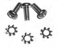 Screw And Washer Set Rear Compartment Latch Retainer-3 Each-68-E79