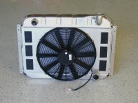Radiator And Fan Combination Aluminum Low Profile-55-60