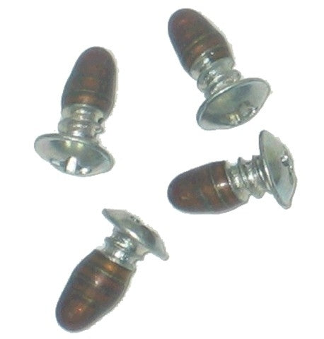 Screw Windshield Molding On Fender-4 Pieces-68-72