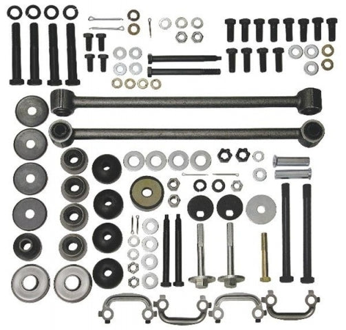 Suspension Kit Rear Mount Includes Bushings And Strut Rods-65-68