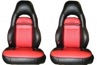 Cover Seat-100% Leather Sport Two Tone-97-04