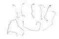 Brake Line Set Stainless Steel Power Disc Brakes-75-82
