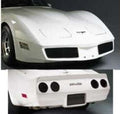 Blackout Light Kit Front And Rear Smoke Gray-75-79